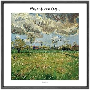 SIGNWIN Framed Canvas Wall Art Meadows Master Aritst...