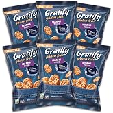 Osem Gratify Gluten Free Sesame Thins, Vegan - 10.5 Oz Bag (Pack of 6) | GF Pretzel Snack, Gluten-Free Thins for Adults &amp; Kids, Kosher, Ideal for Dip or Solo Snacking, Simple Ingredients