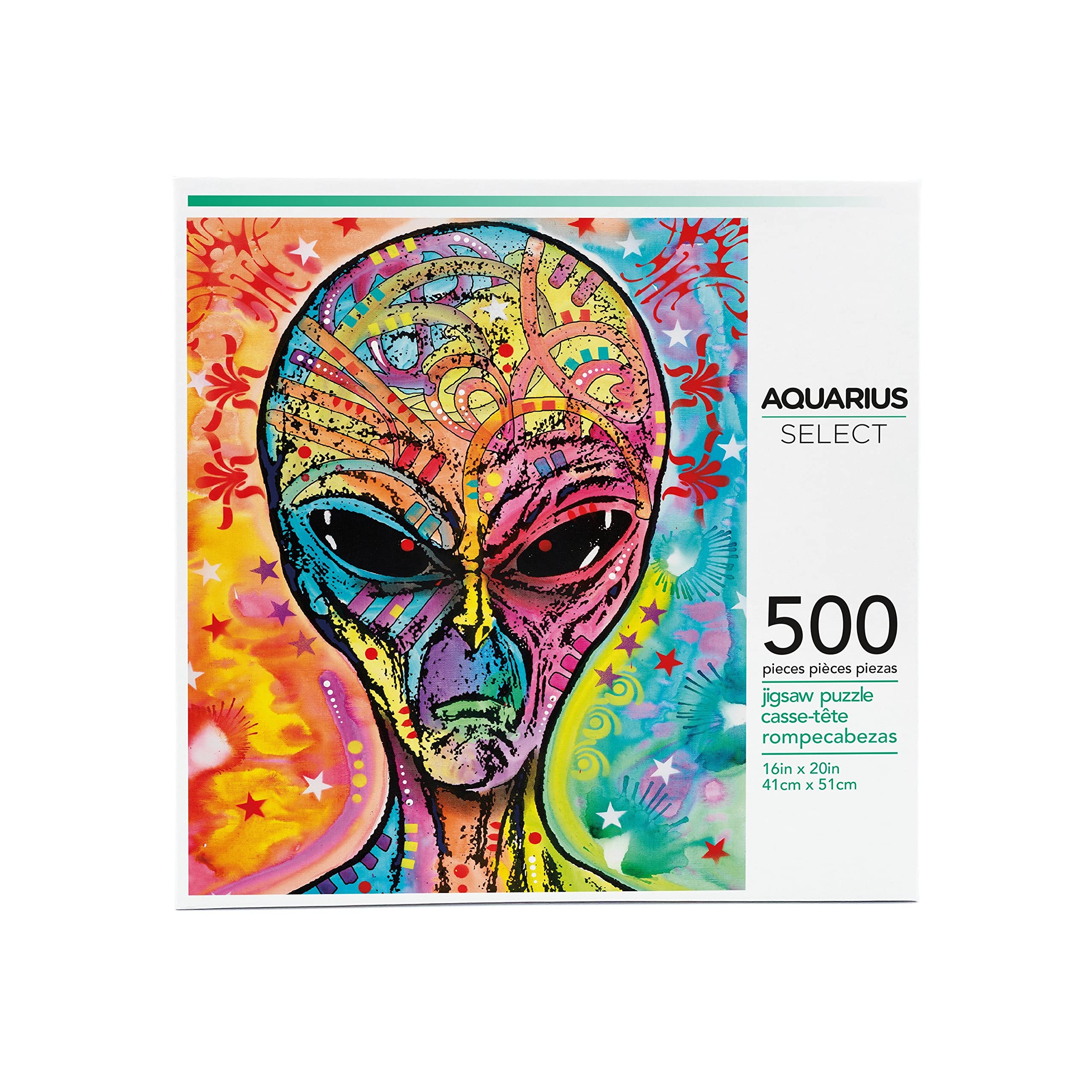 Dean Russo Alien 500 Piece Jigsaw Puzzle