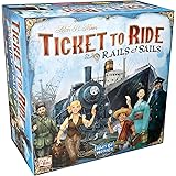 Ticket to Ride Rails & Sails Board Game | Family Board Game | Board Game for Adults and Family | Train Game | Ages 10+ | For 