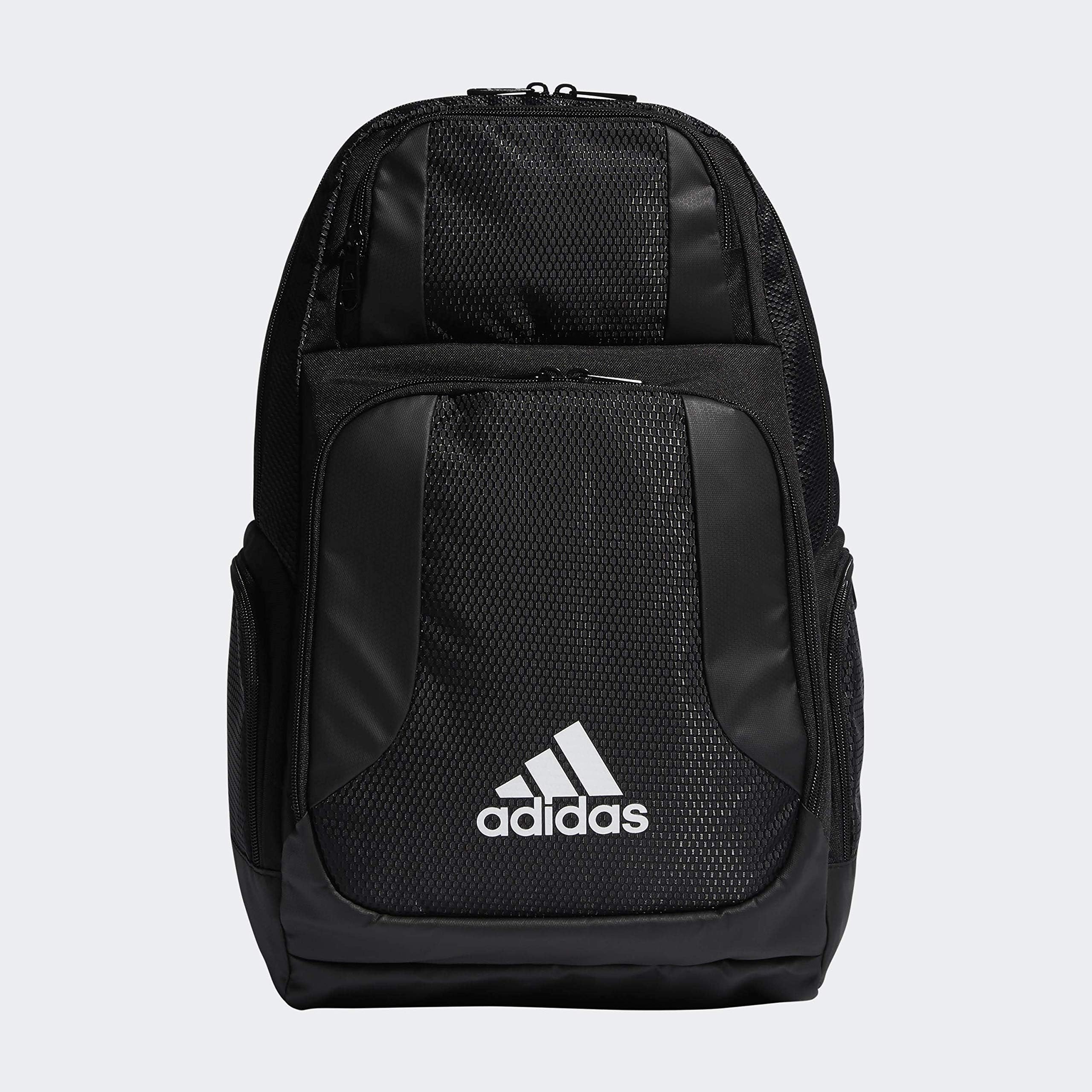 adidas backpack strength Select Basketball for Practice, Gym and Travel, 32L, Black/Pure Teal Green, OSFA Padded shoulder straps for total comfort SPORTSWEAR - BACKPACKS - STRENGTH
