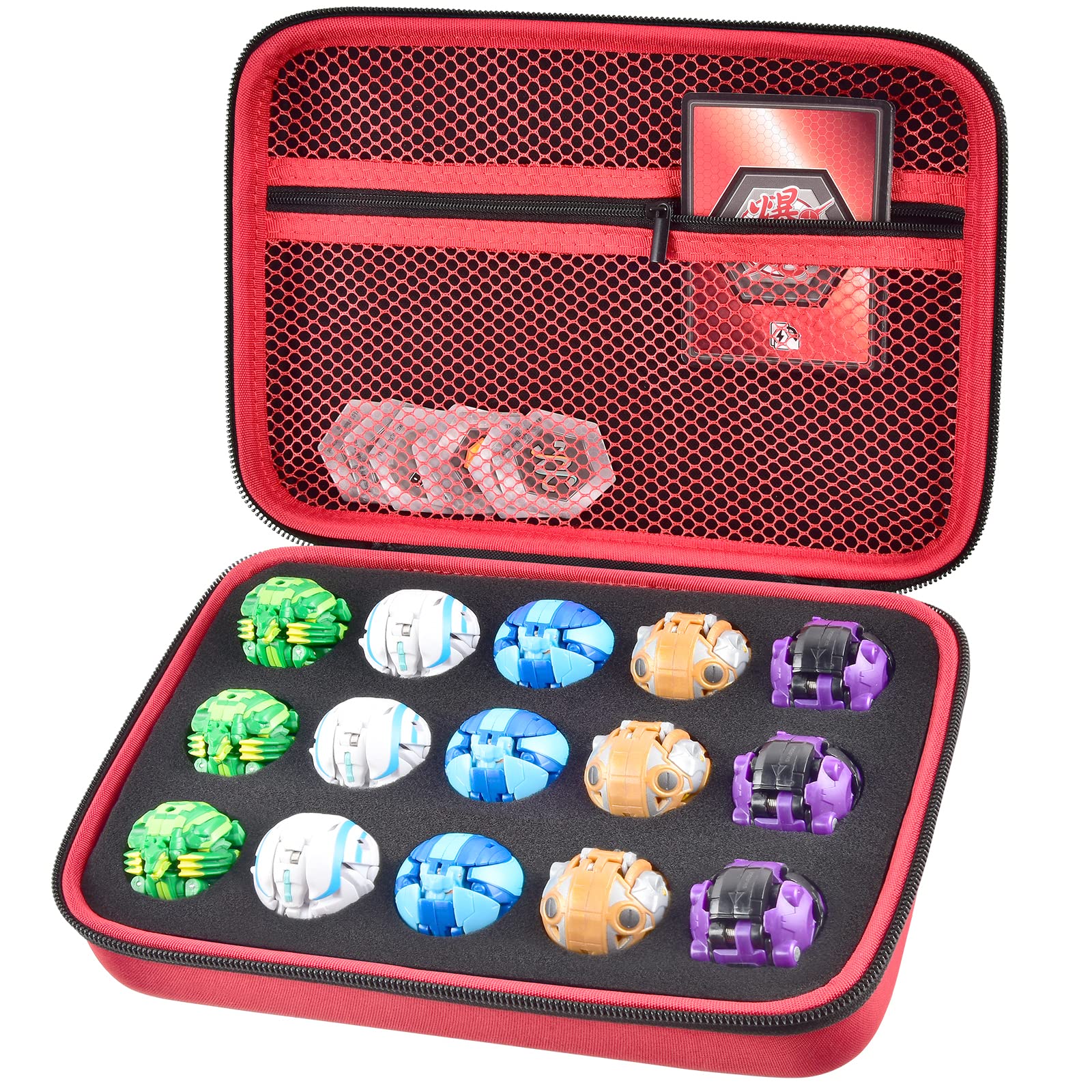 Toy Organizer Storage Case Compatible with Bakugan