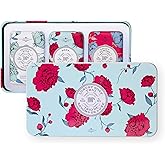 La Chatelaine Luxury Bar Soap Trio Gift Set Tin | Made in France | Natural and Organic | Shea Butter Formula | 3 x 7 oz / 200g -Aqua Soap Trio (Coconut Milk, Shea, Sweet Almond)