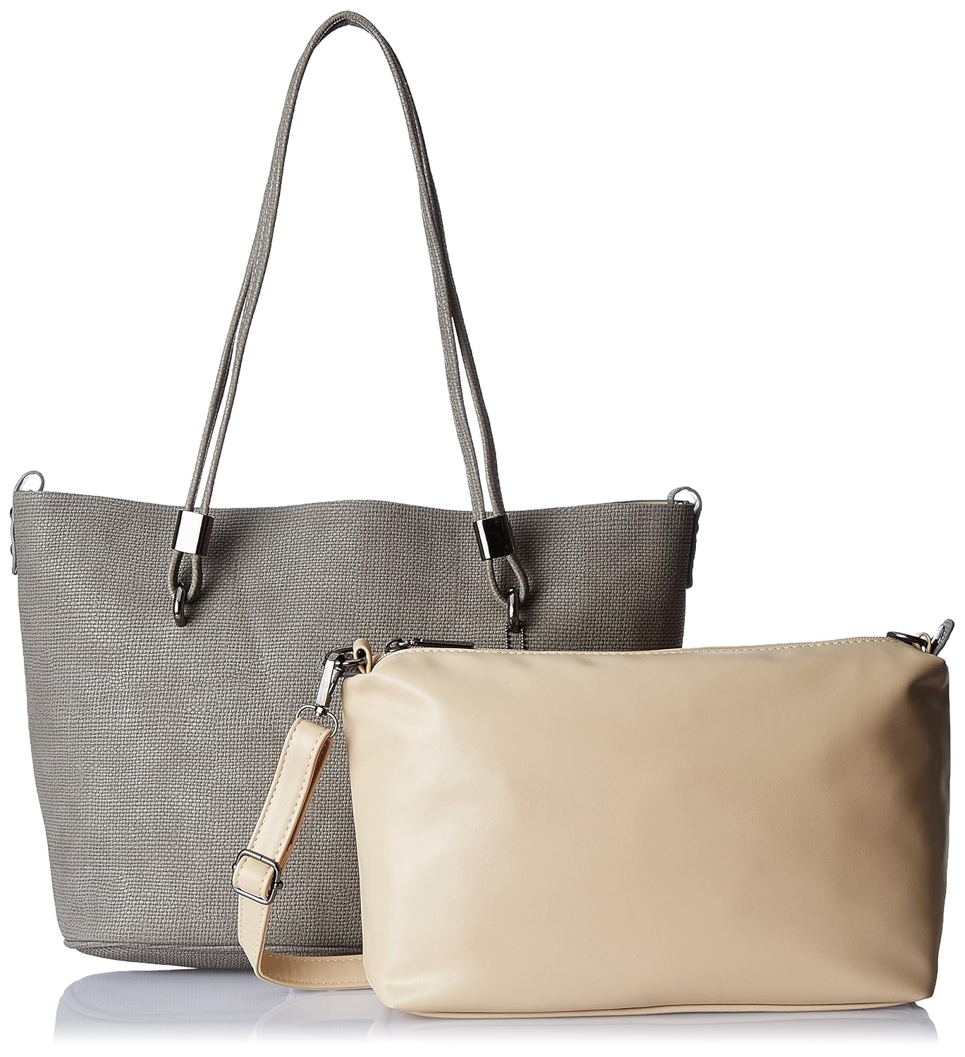 lino perros women's handbag (grey)