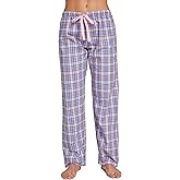 CYZ Women's 100% Cotton Woven Poplin Sleep Pajama Pants