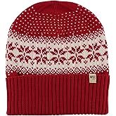 100% Merino Wool - Midweight Everyday Knit Cuff Beanie - Warm Winter Hat