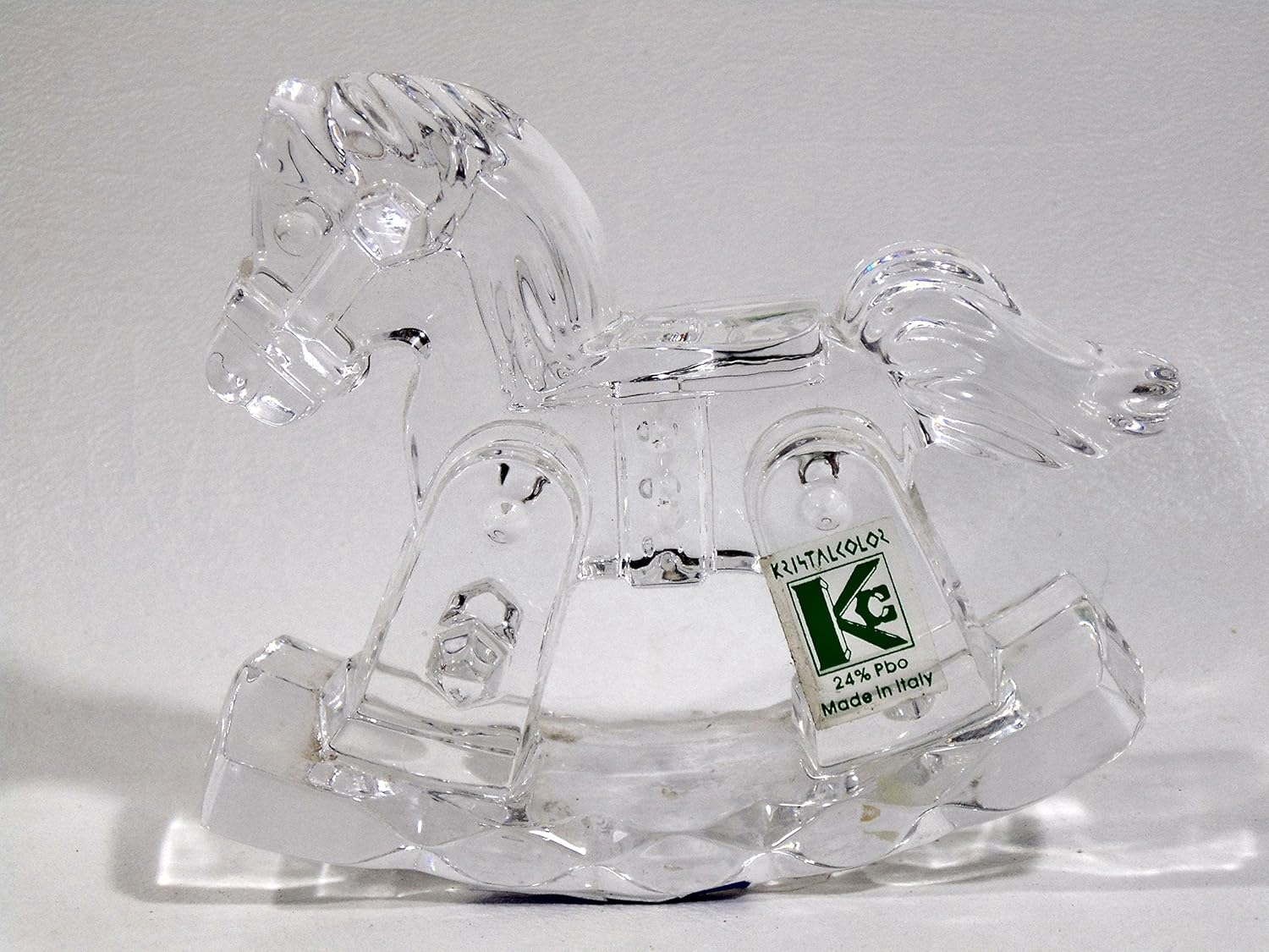 crystal rocking horse