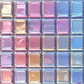 HOMETITUTE Iridescent Pink Blue Gem Floor 12in Vinyl Tile | Sticker Decal Peel Stick Self Adhesive Kitchen Bath Foyer Iridescent Pink Blue Gem Look