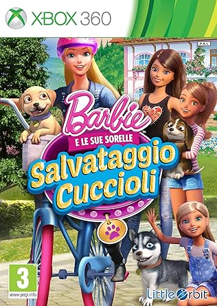 puppy rescue barbie juego