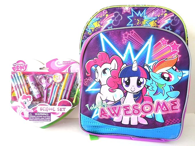 my little pony rolling backpack