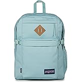 JanSport Main Campus Backpack - Travel or Work Backpack with 15-Inch Laptop Sleeve and Dual Water Bottle Pockets, Faded Sage