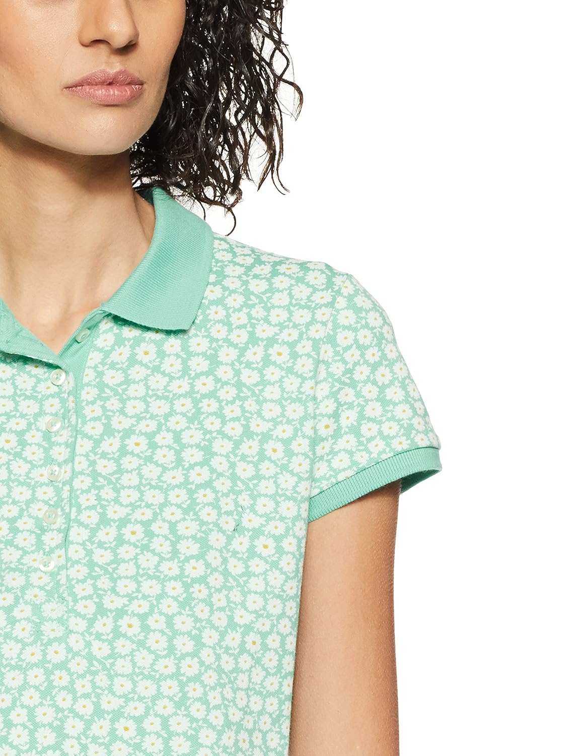 gap women's short sleeve printed polo