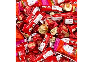 CRAZYOUTLET Chocolate Candy Variety Bag, KITKATMinis, REESESHearts, Bulk Pack 3 Pounds (About 180 Count)