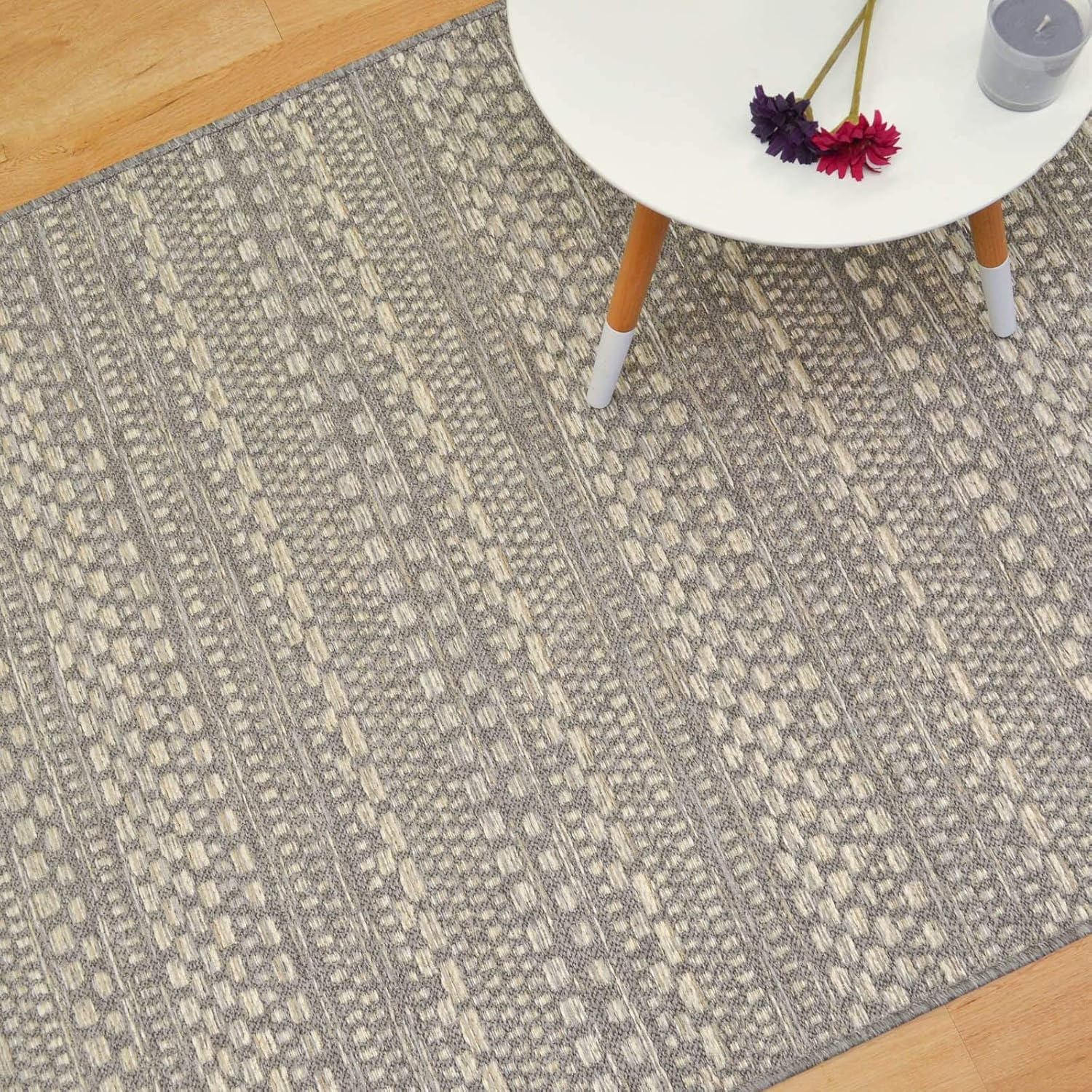 Rugs Direct Rug, 100 Polypropylene, Grey, 120cm x 170cm Amazon.co.uk