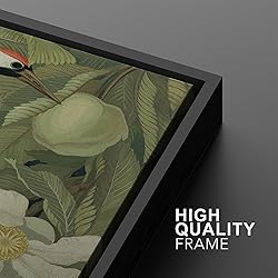 MUDECOR Framed Canvas Print Wall Art Elegant Cranes