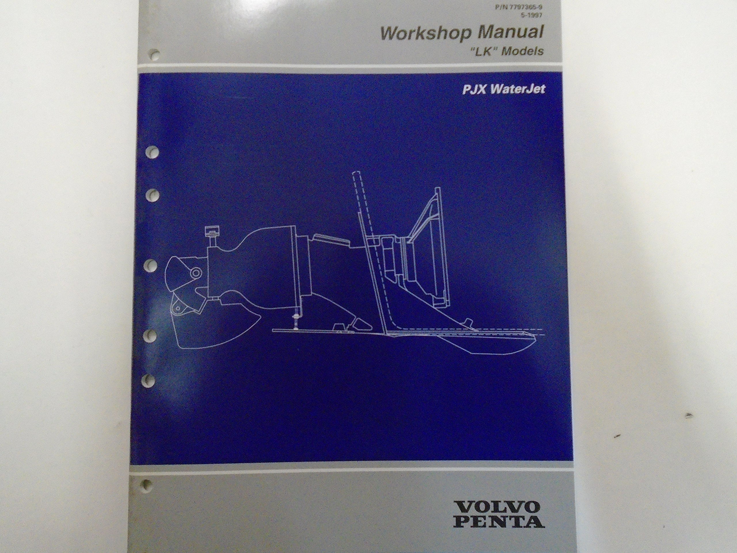 1997 Volvo Penta LK Models PJX Waterjet Shop Service Manual FACTORY OEM  Book ***: VO: Amazon.com: Books