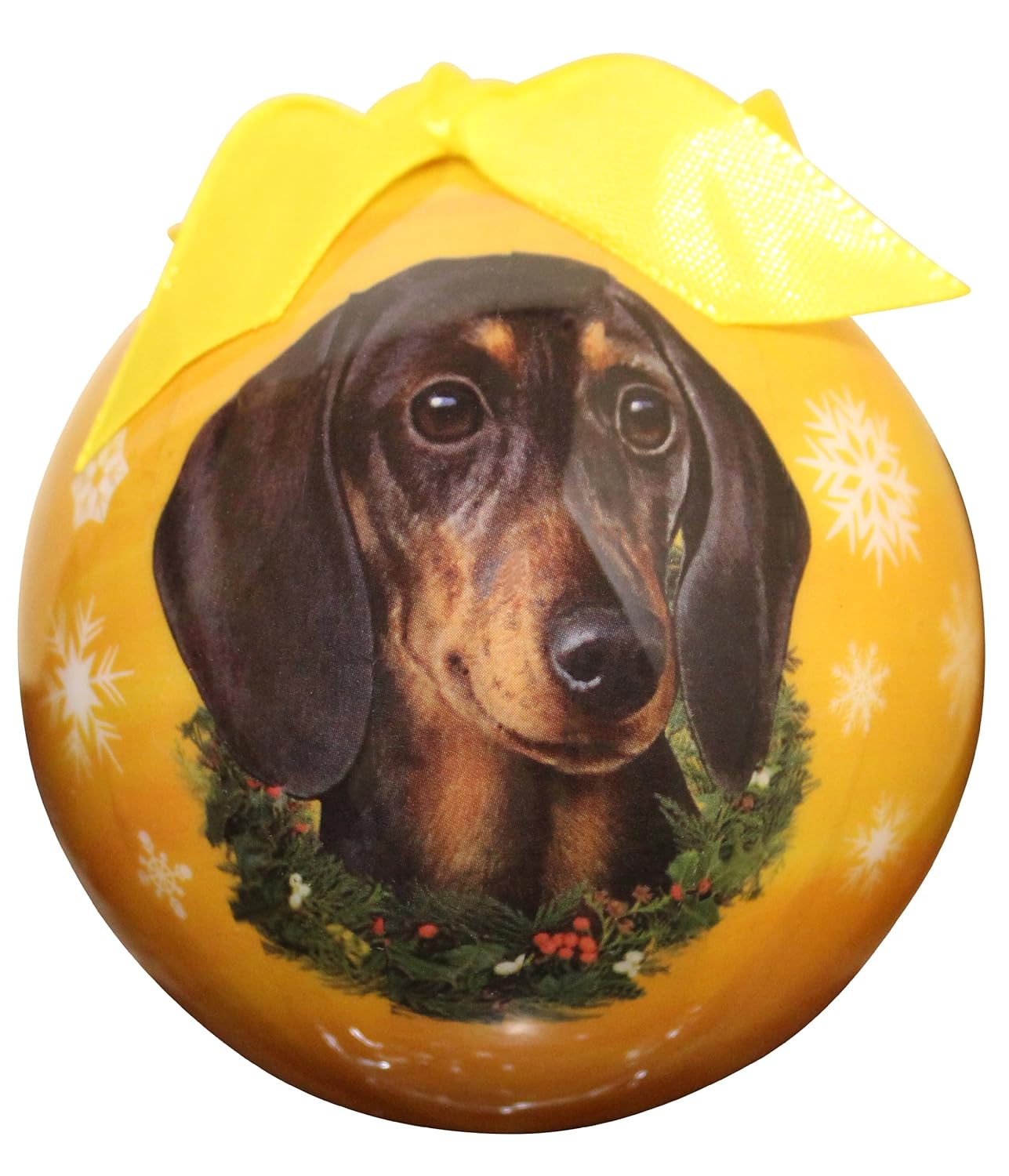 Rottweiler Christmas Ornament Shatter Proof Ball Easy To Personalize A