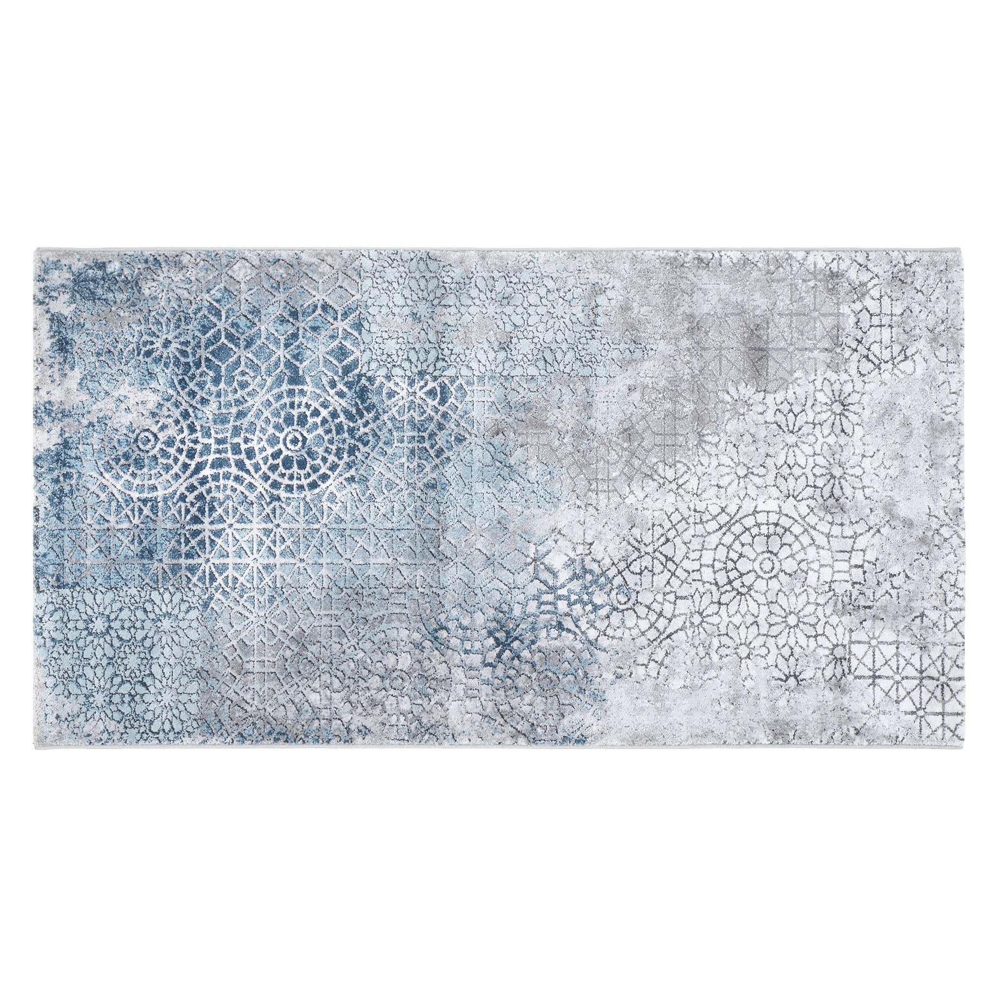 Indomex Rug Emily 080 x 150 cm Blue