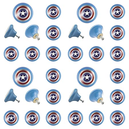 Konvolut Shabby Chic Furniture Knob 24 03344b Superhero Super Hero