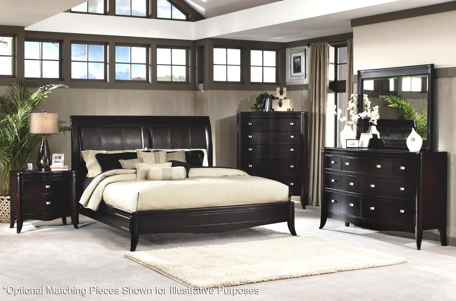 Somerton Signature Sleigh Bedroom Set Furniture & Decor