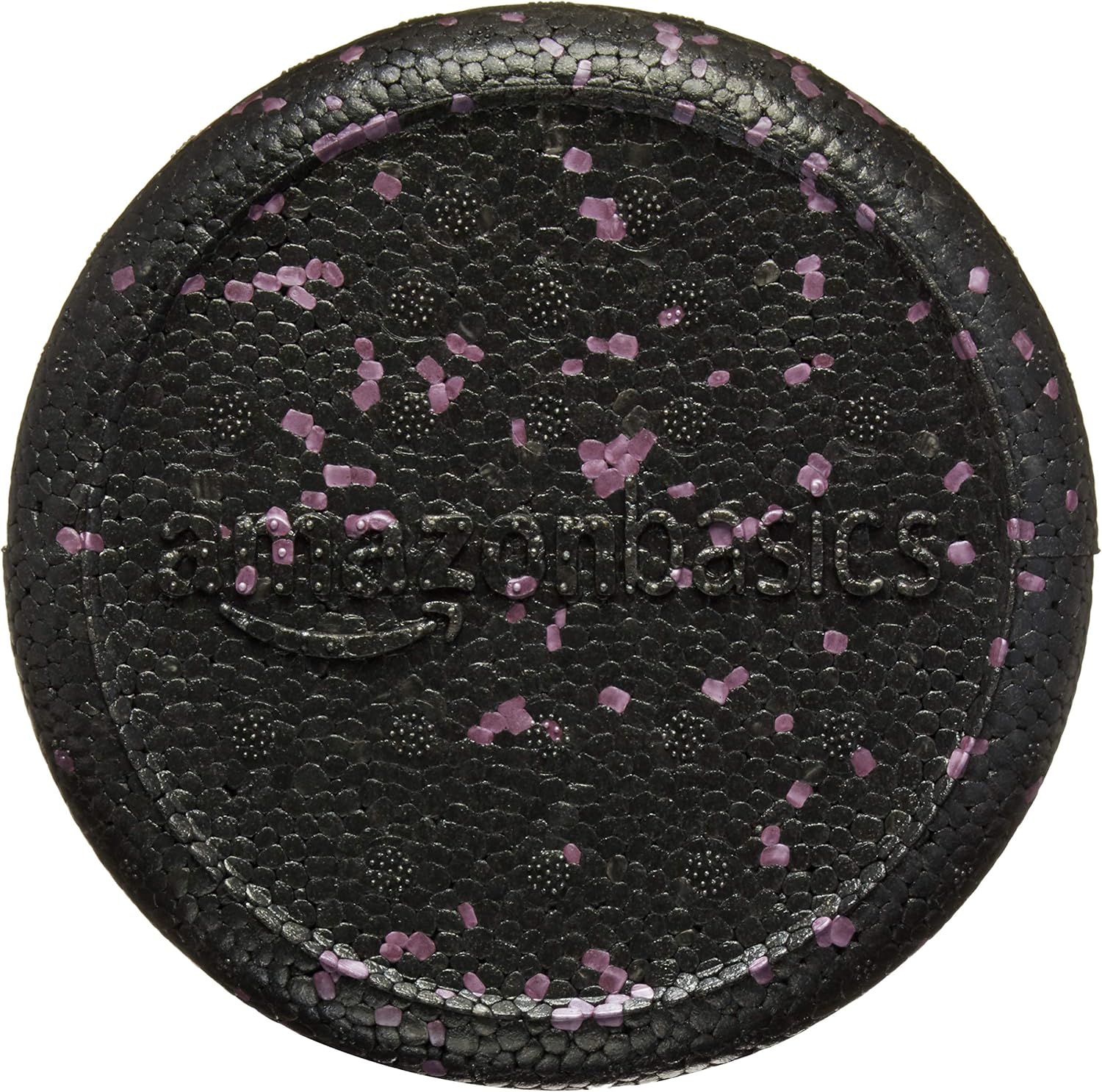 Basics High-Density Round Foam Roller, 36 Inches, Blue Speckled : Sports & Outdoors