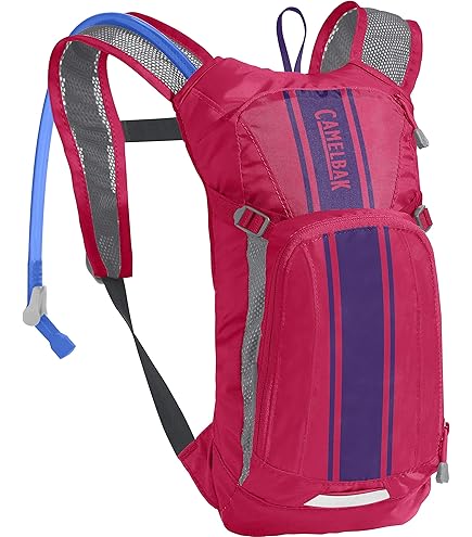 Camelbak Mini M.U.L.E. Hydration Pack (1.5L/50oz) - Camelflage Color With Tool Organization & Safety Whistle