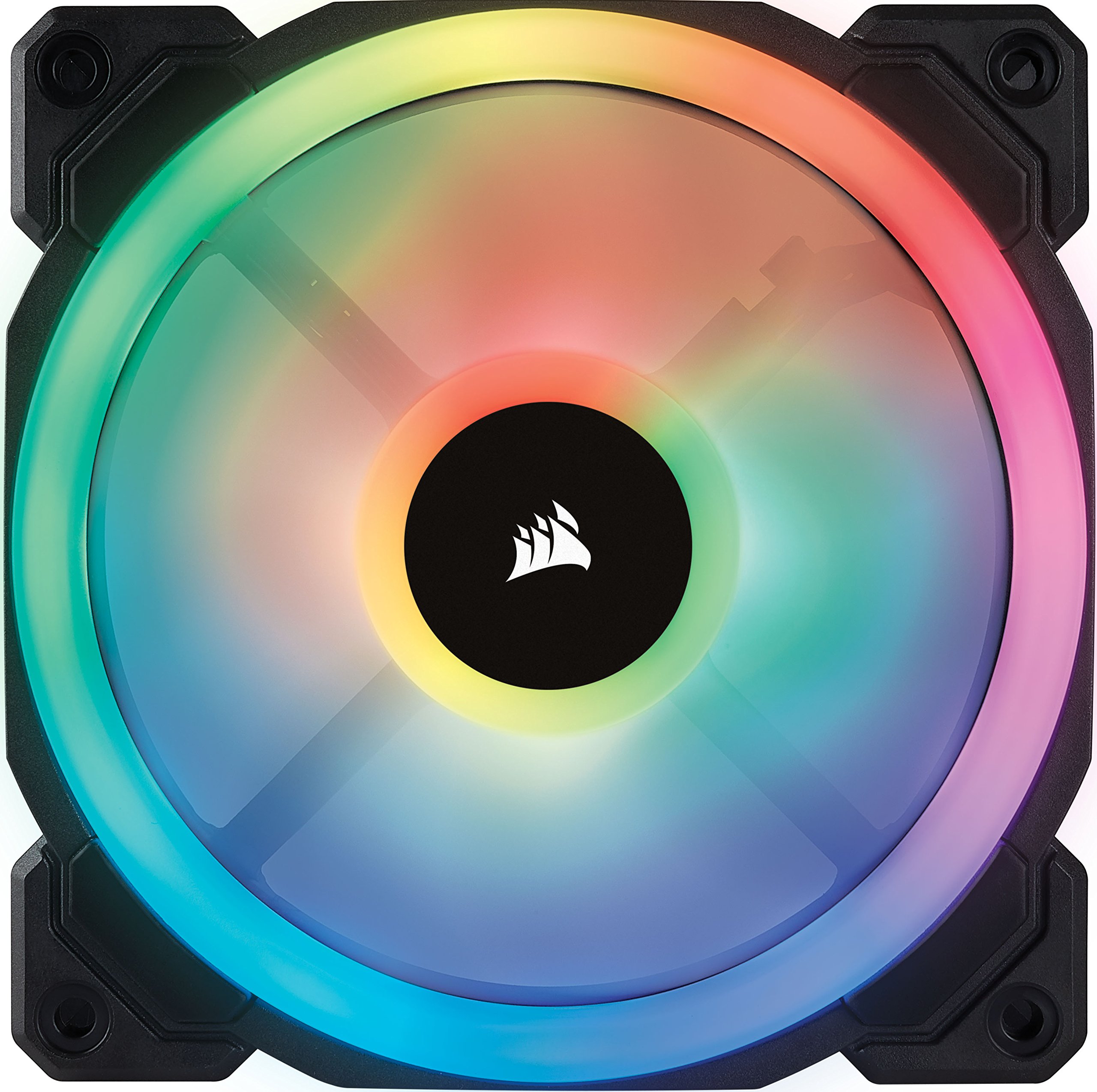 Corsair LL Series LL120 RGB 120mm Dual Light Loop RGB LED PWM Fan 3 Fan