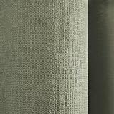 Fusion Sage Green Thermal Eyelet Curtains 2 Panels W66 x L90 Strata view 4