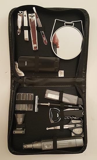 Amazon Com Park Avenue Men S Grooming Kit With Nose Hair Trimmer