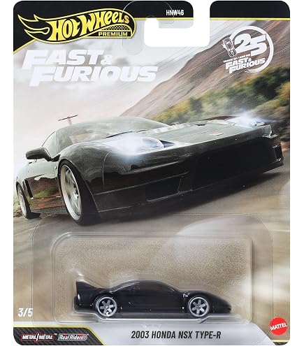 Amazon.com: Hot Wheels Fast & Furious Honda 2003 NSX Type-R 1:64