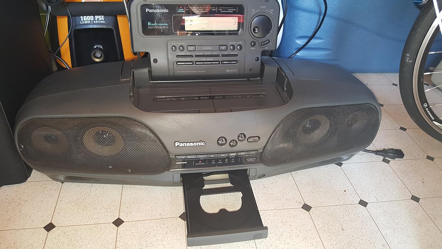 Panasonic RX-DT707 Bi-AMP 4-DRIVE COBRA TOP MOTORIZED CONTROL /CD/DOUBLE  CASSETTE/AM-FM TUNER: Amazon.ca: Electronics