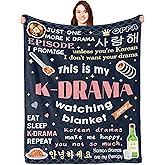 Turelos Korean Drama Gifts, Korean Gifts for Women, K Drama Gifts for Women, Kdrama Merch, K Drama, Korean Drama Blanket 60x50in, Korean Blanket, K Pop Gifts Teen Girl