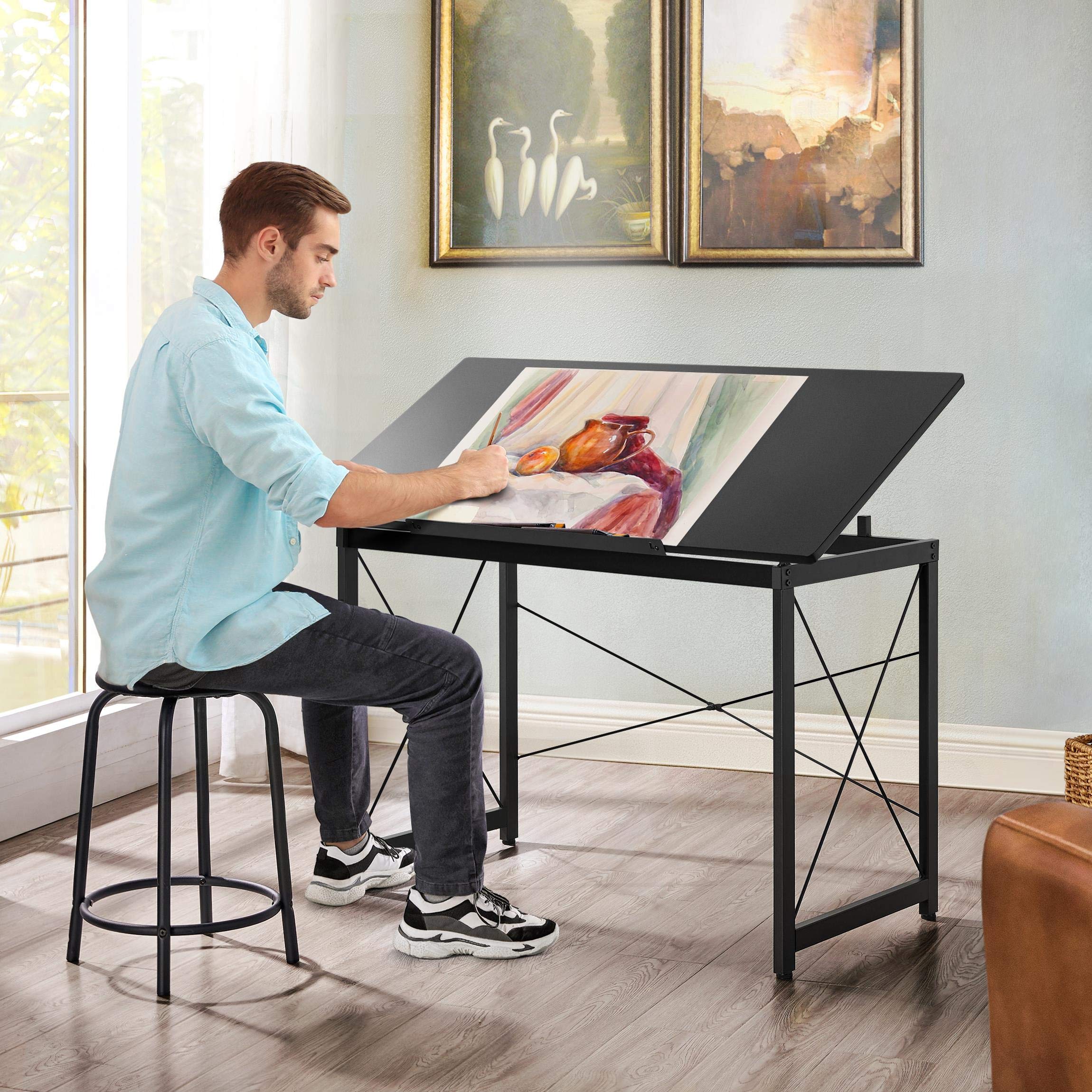 Mua Yaheetech 47"x 24" Drafting Table Drawing/Crafting Table/Desk Art ...