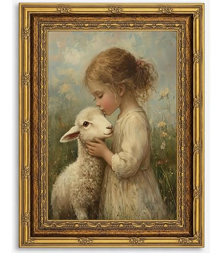 Amazon.com: ART.COM Wall Giclee Print The Shepherdess, 1866 by