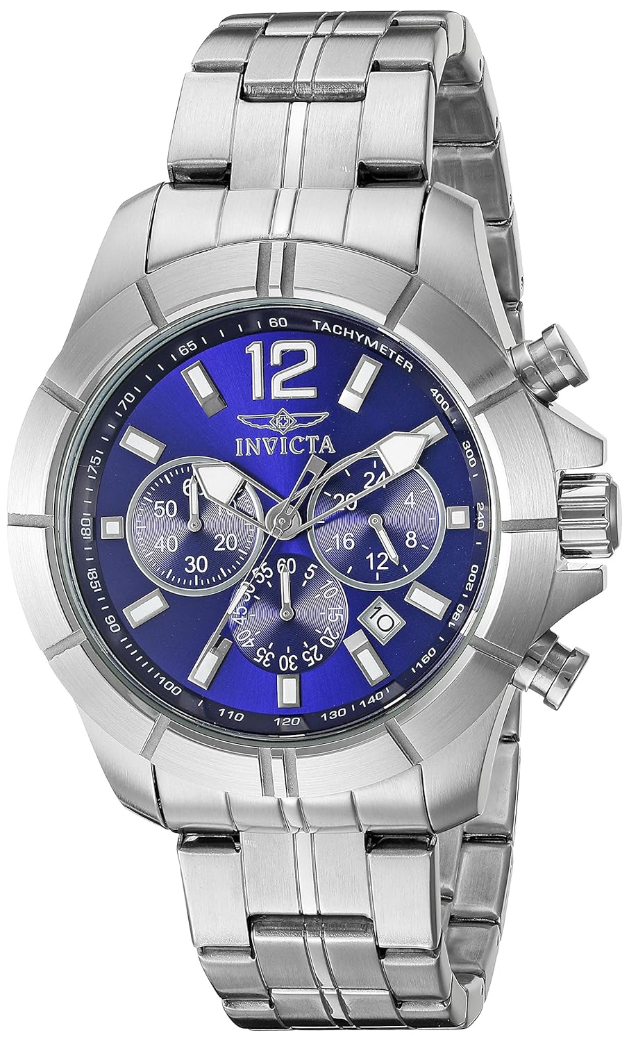 Amazon.com: Invicta Men's 21464 Specialty Analog Display Japanese Quartz  Silver Watch: Watches