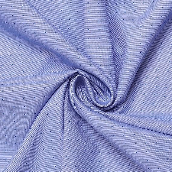 Uniform Sarees Corp Mens Cotton Unstitched Shirt Fabric in Blue Colour