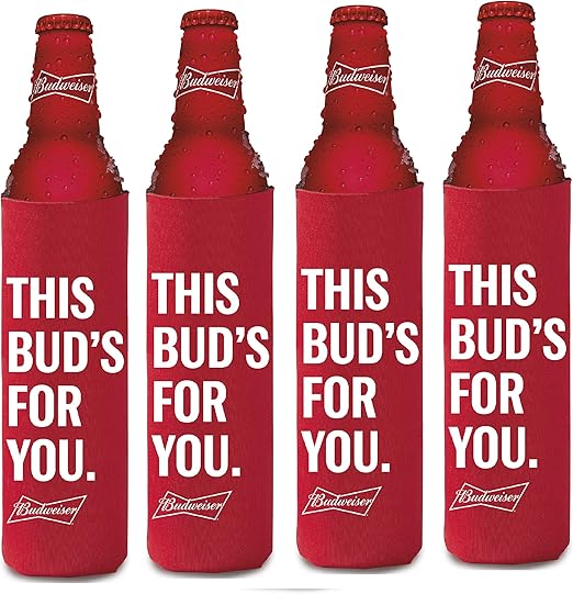 aluminum beer koozie
