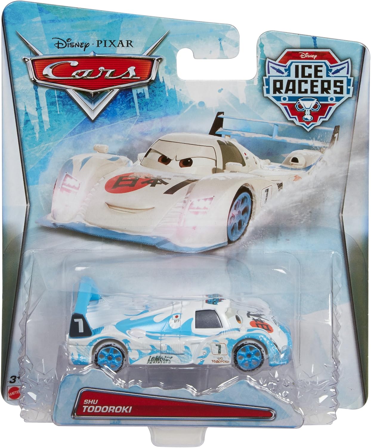 Disney Pixar Cars Ice Racers 1 55 Scale Diecast Vehicle Shu Todoroki