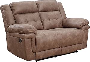 Amazon Com Steve Silver Anastasia Fabric Reclining Loveseat In