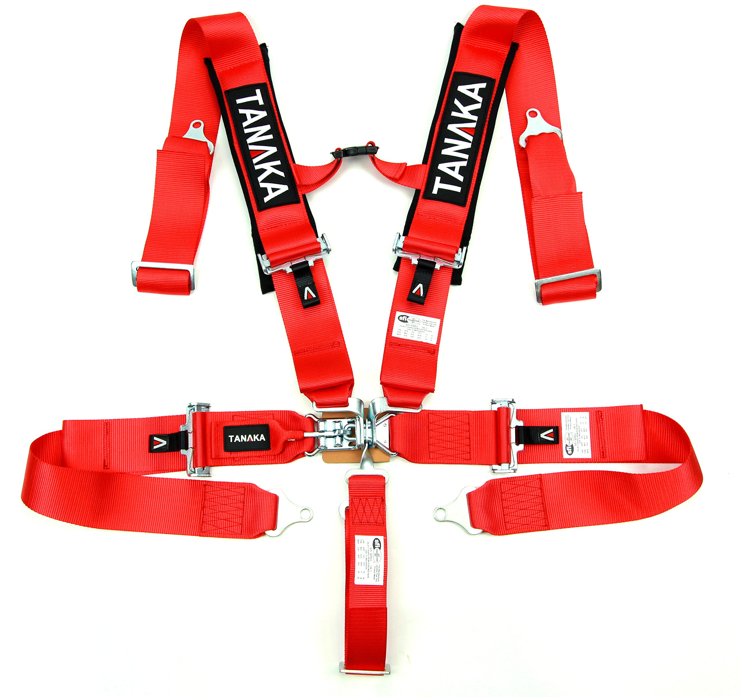 Buy Tanaka SFI 16.1 Latch and Link 5Point Safety Harness Set with