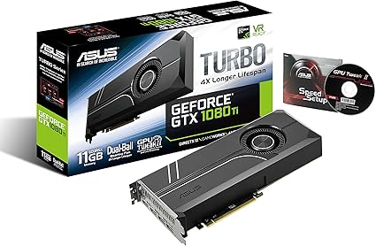 Amazon Com Asus Geforce Gtx 1080 Ti 11gb Turbo Edition Vr Ready