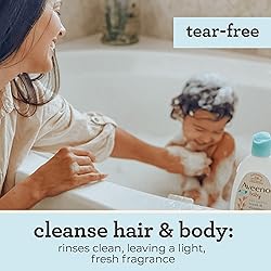Aveeno Baby Moisture Body Wash & Shampoo, Oat