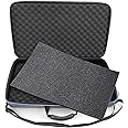 CASEMATIX DJ Controller Case Compatible with Pioneer DJ Controller DDJ-SR, SR2, REV1, DDJ-REV1, FLX4, Denon MC4000, Numark NVII, Mixtrack Pro3, NV Platinum With Adjustable Shoulder Strap