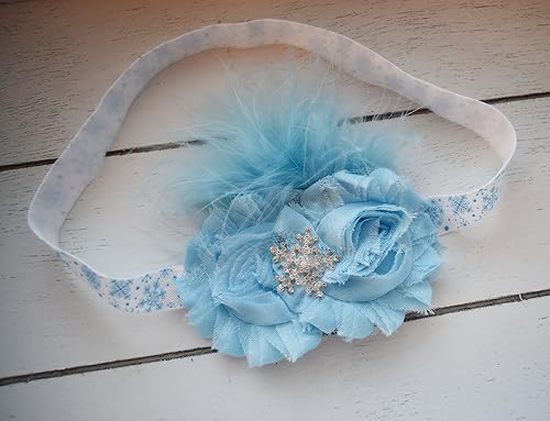 snowflake headband baby