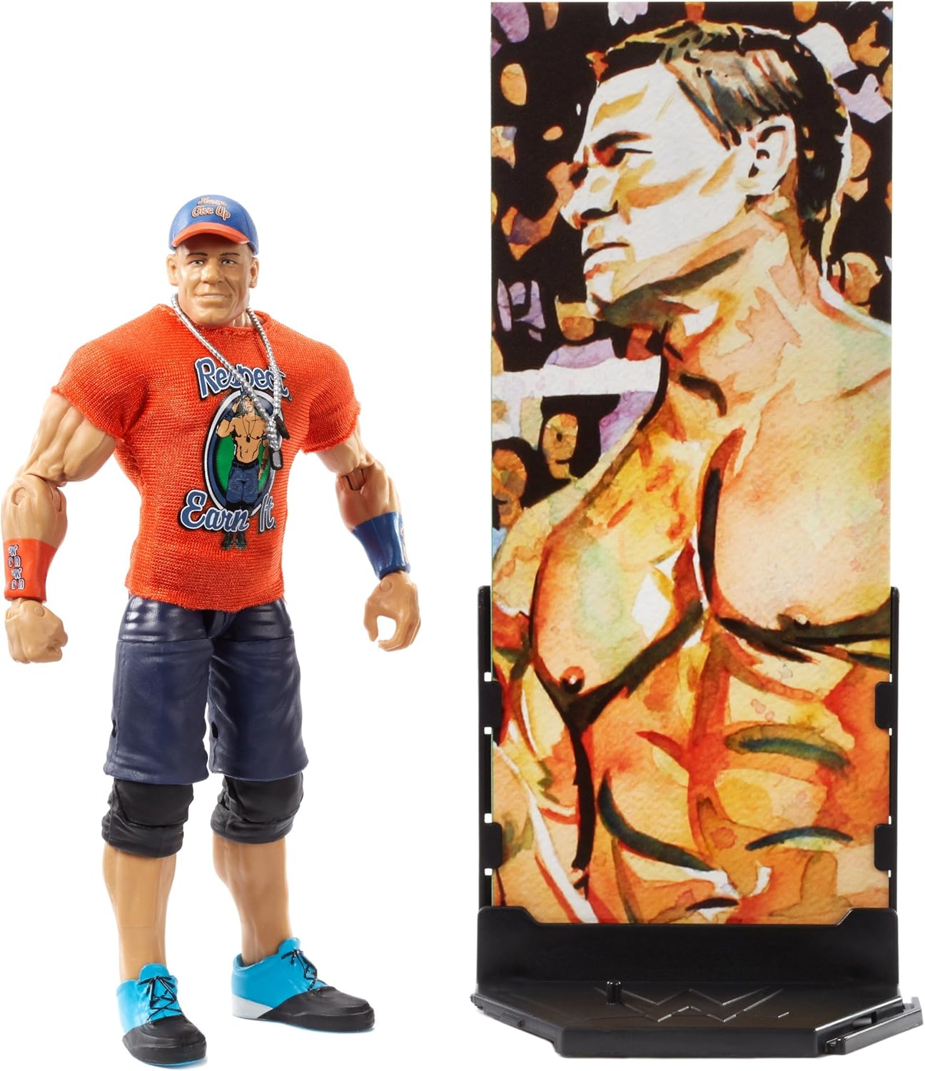 WWE Elite Collection - Figura Action Kane | Mattel GCL15, Articolata Con Accessori, Per Collezionisti E Fan