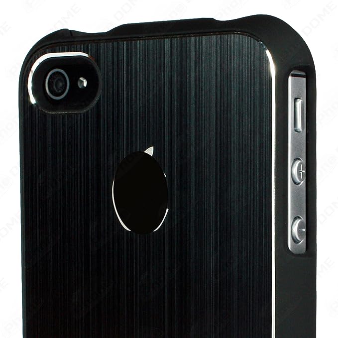 Aluminium Hard Black Bumper Case Cover for iPhone 4 Amazon.co.uk Electronics