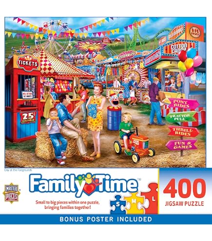Amazon.com: MasterPieces 400 Piece Jigsaw Puzzle For Adults