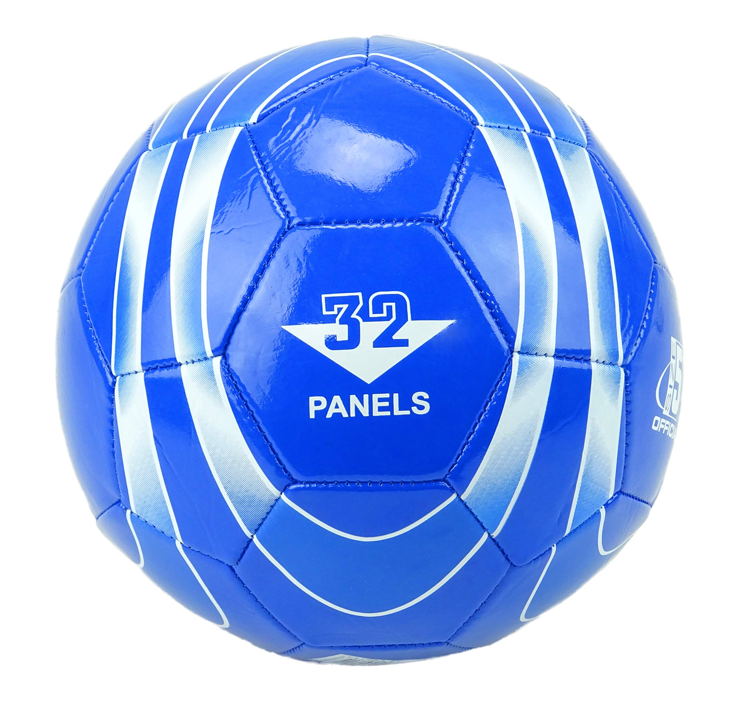 Toyland® 8 Inch Blue Striped Football - Outdoor Games