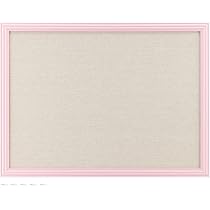 Amazon.com : Navaris Framed Linen Bulletin Board - 17 x 23 inches ...