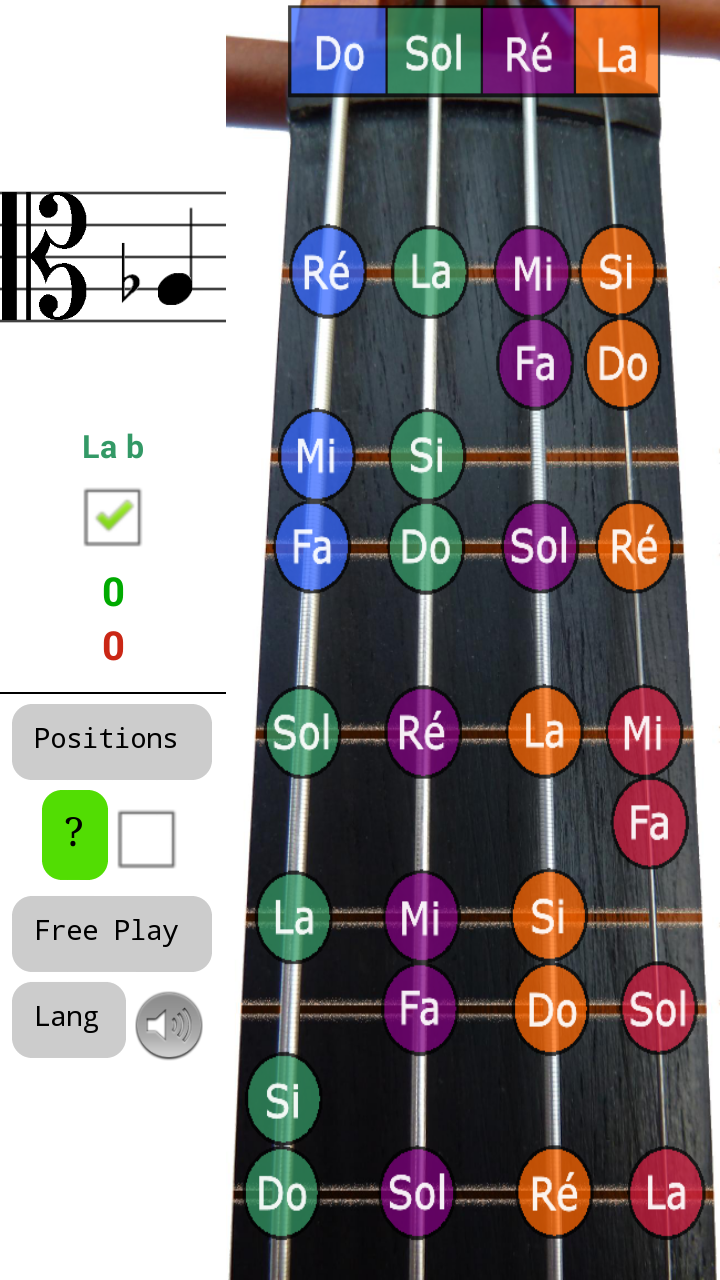 Viola Notes Sight Read Tutor